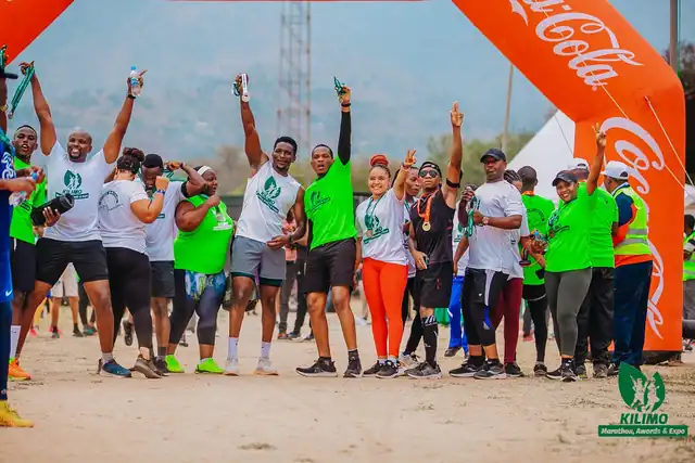 2022 · Morogoro: runners after the finish